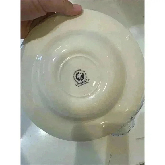 Churchill Rosa Red Willow Coupe Bowl 8.5'  Lot 2 bowls - Picture 13 of 13